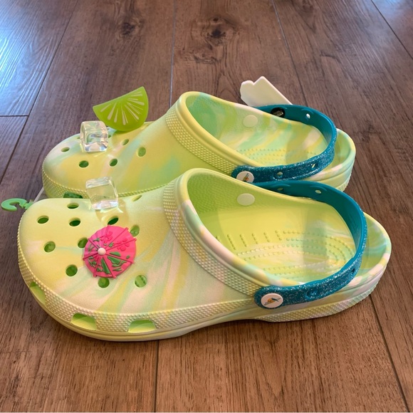 Size 11 / 13W  Crocs x MARGARITAVILLE BEACH CLASSIC CLOG [ 207369-3u4 ] Limited - Picture 6 of 7